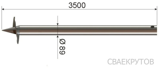 СВС 89x3500мм